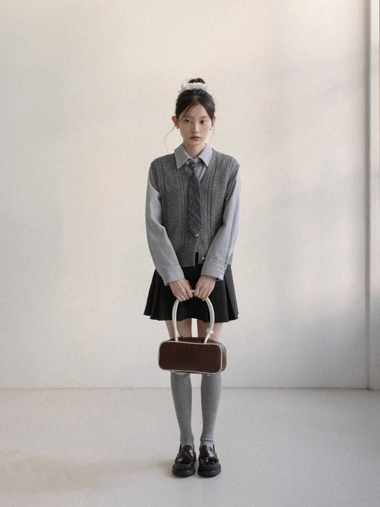 gray mulch vest SI1064