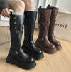 botann point black boots SI1207
