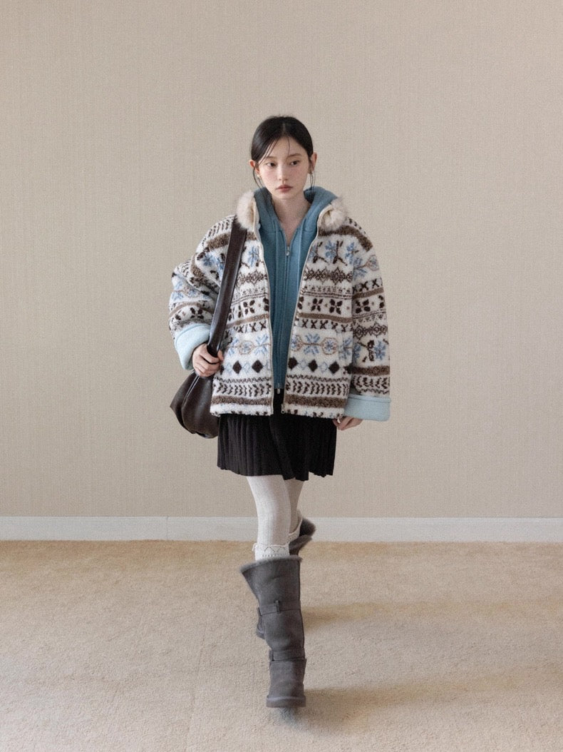 pattern point mood jacket SI1057