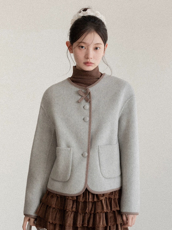 line design botann jacket SI1040