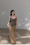 leopard casual tops SI1181