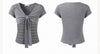 boarder gray ribbon tops SI1200