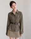 stylish check shirt SI1239