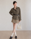 stylish check shirt SI1239
