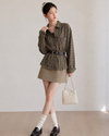 stylish check shirt SI1239