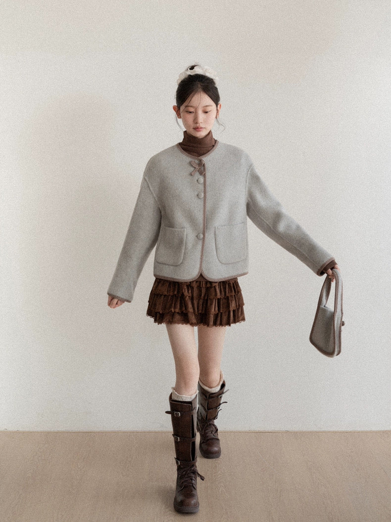 line design botann jacket SI1040