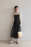 casual mode long one-piece SI1177