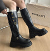 botann point black boots SI1207