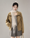 stylish design jacket & one-piece SI1232