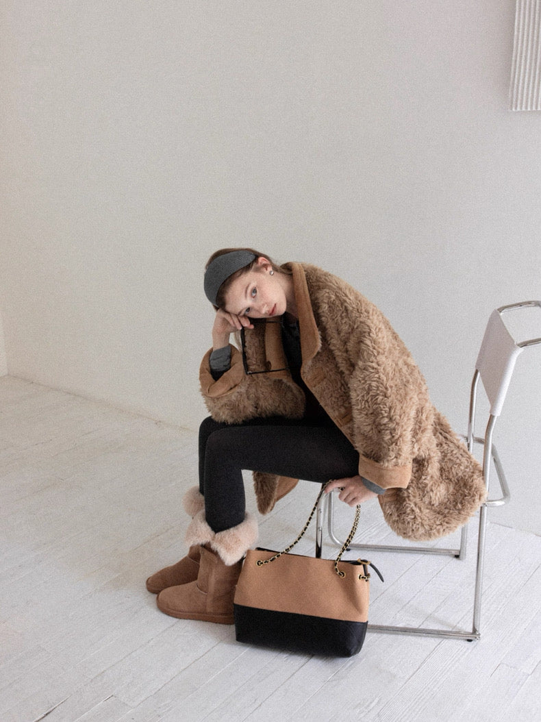 reversible far brown coat SI1033