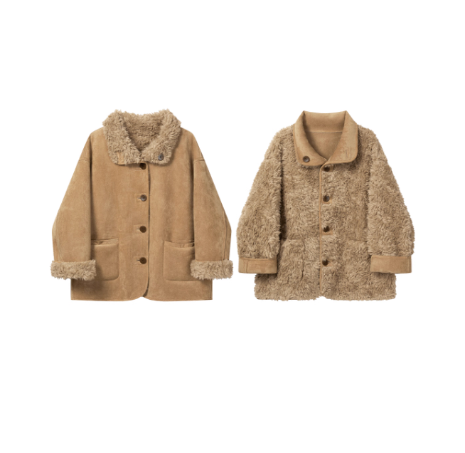 reversible far brown coat SI1033
