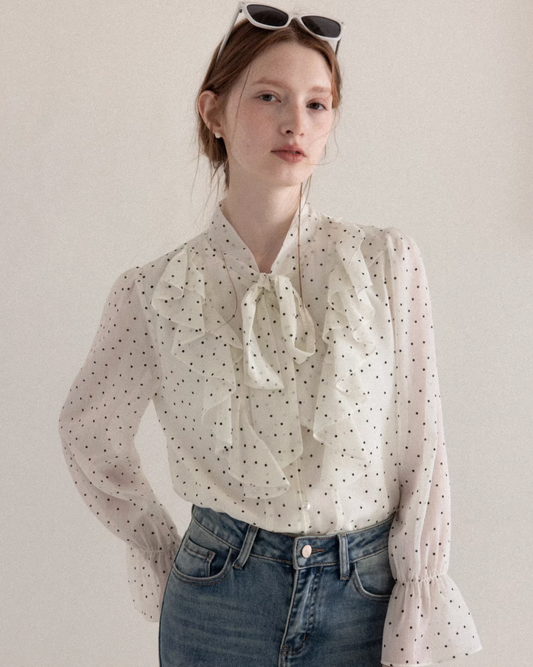 dot girly daily tops SI1073