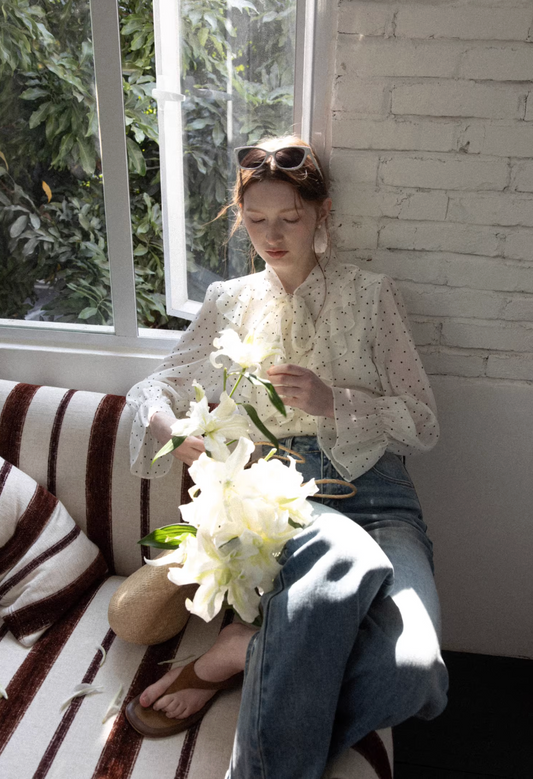 dot girly daily tops SI1073