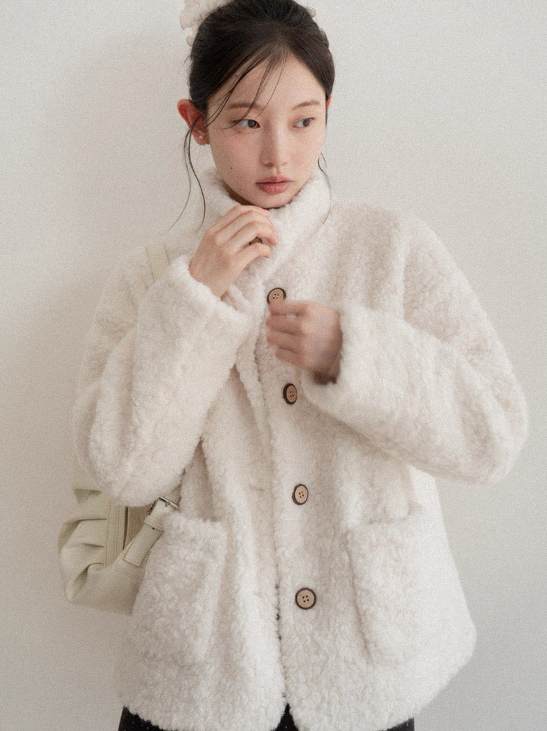 white bear jacket SI1055