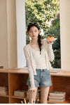 ribbon mood mulch cardigan SI1155
