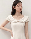 girly high-end ivory one-piece SI1167
