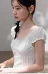 white girly mood one-piece SI1171