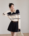 line point girly tops SI1251