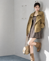 stylish design jacket & one-piece SI1232