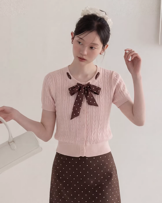 pink dot tai tops SI1143