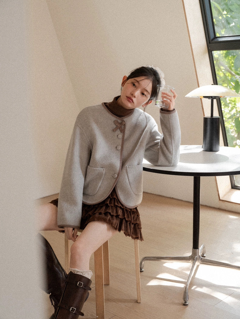 line design botann jacket SI1040