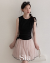 dot pink mood skirt SI1142