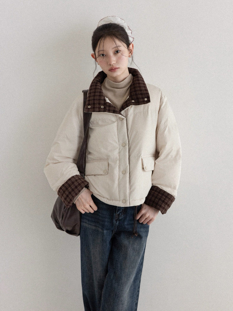 check over down jacket SI1029