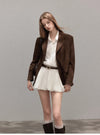 mulch mood brown jacket SI1212