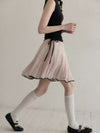 dot pink mood skirt SI1142