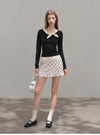 dot point style tops & skirt SI1218