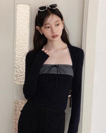 line point  navy tops SI1082