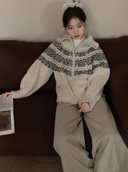 curler design Knit tops SI1058