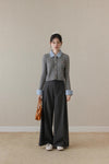 【pre oder】stripe docking curler tops SI1206
