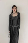 【pre oder】dot point ribbon mood tops SI1205