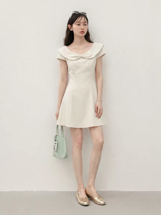 girly high-end ivory one-piece SI1167