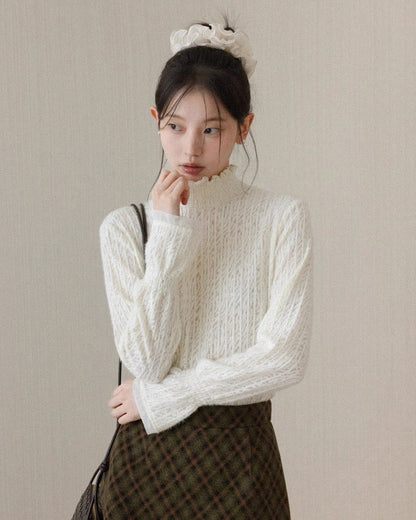 frill neck tops SI1054