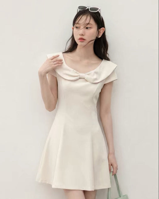 girly high-end ivory one-piece SI1167