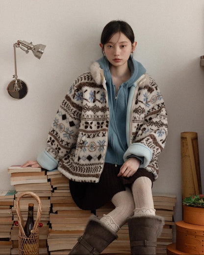 pattern point mood jacket SI1057