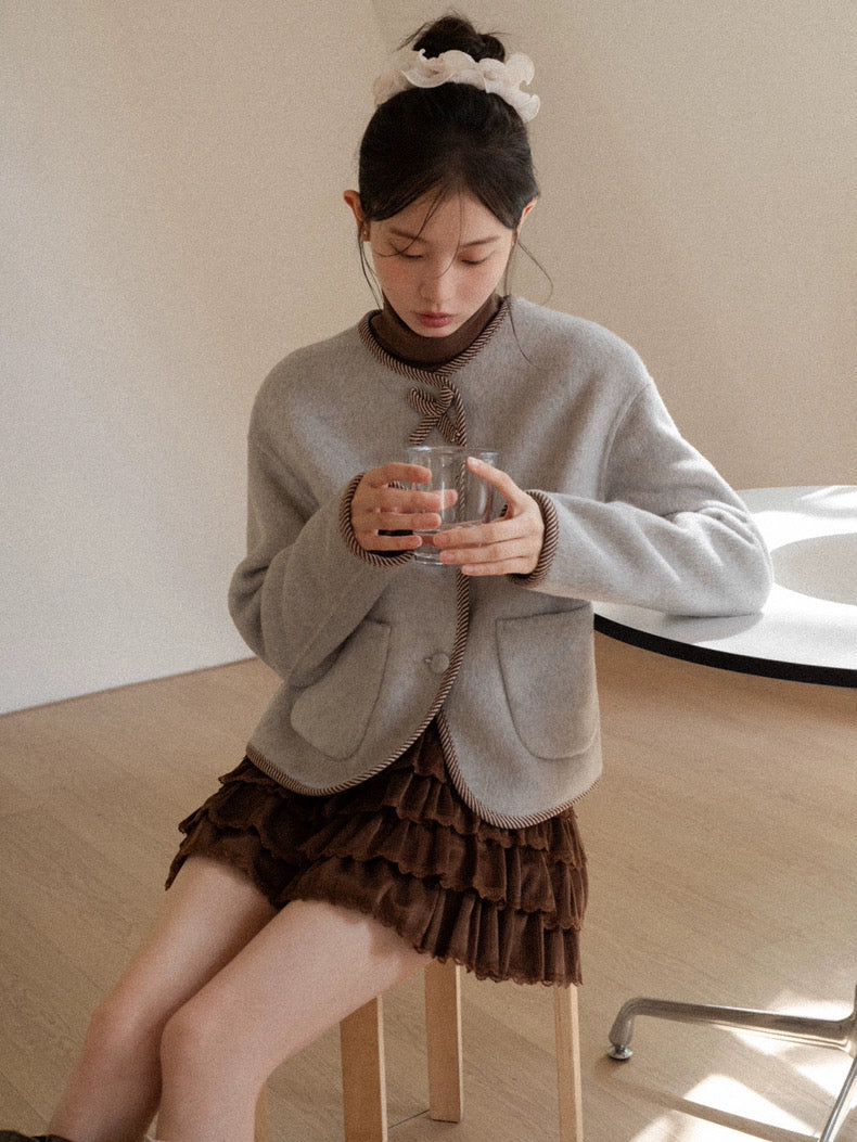 line design botann jacket SI1040