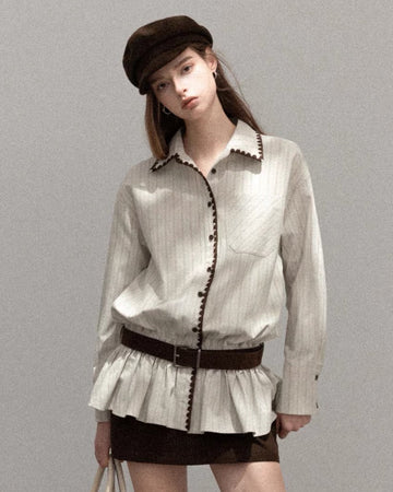 stitch mood shirt & skirt SI1213