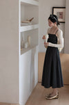 casual mode long one-piece SI1177