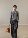 【pre oder】stripe docking curler tops SI1206