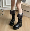 botann point black boots SI1207