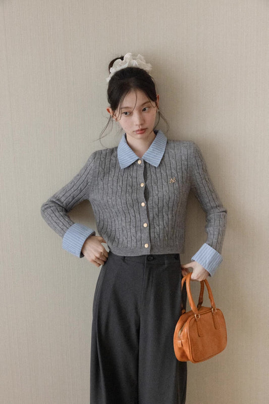 【pre oder】stripe docking curler tops SI1206