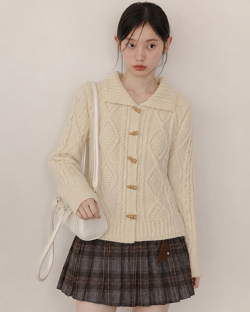 waffle mood cardigan SI1241