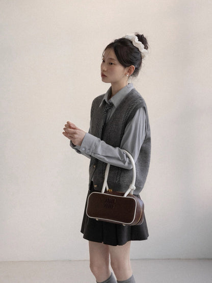 gray mulch vest SI1064