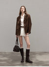 mulch mood brown jacket SI1212