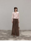 frill point pink tops SI1215