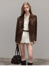 mulch mood brown jacket SI1212