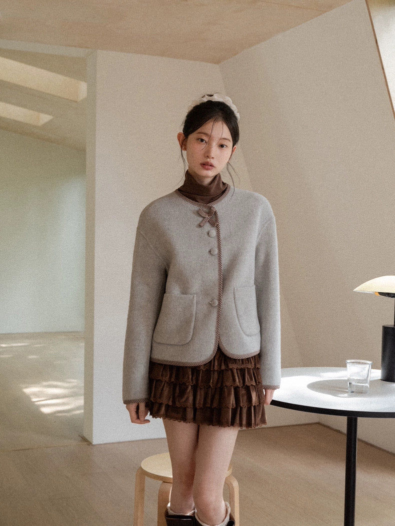 line design botann jacket SI1040